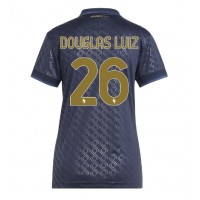 Camiseta Juventus Douglas Luiz #26 Tercera Equipación Replica 2024-25 para mujer mangas cortas